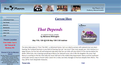 Desktop Screenshot of bayplayers.org